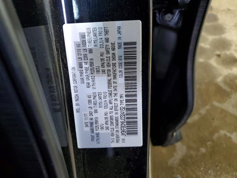 56323736 :رقم المزاد ، JM3KFBCM8J0324162 vin ، 2018 Mazda Cx-5 مزاد بيع