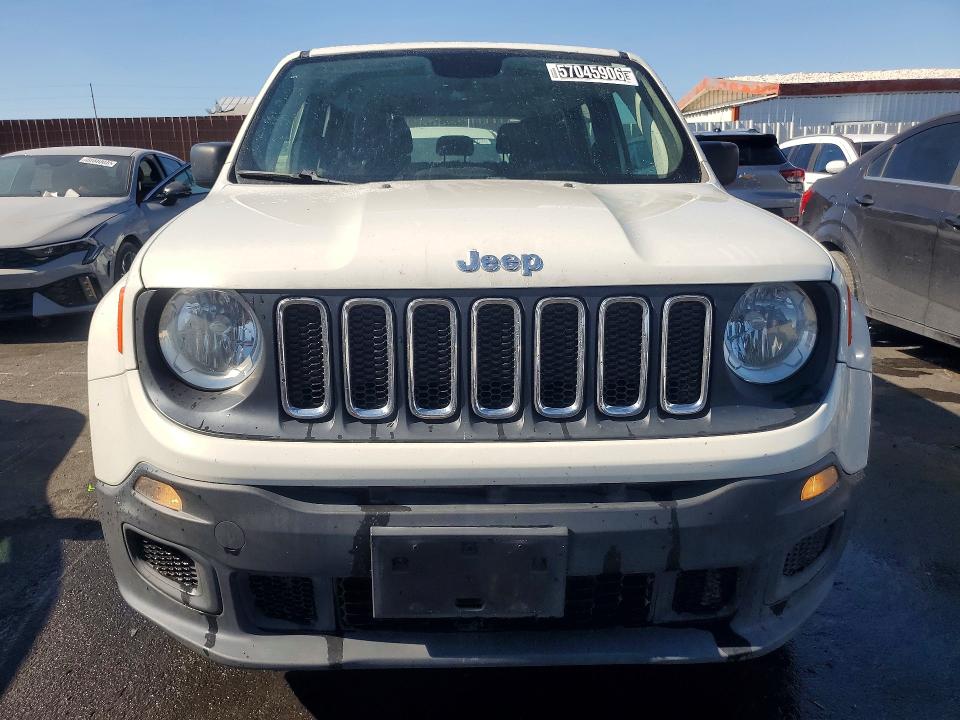 Aukcja sprzedaży 2018 Jeep Renegade, vin: ZACCJBAB5JPH68557, numer aukcji: 57045906