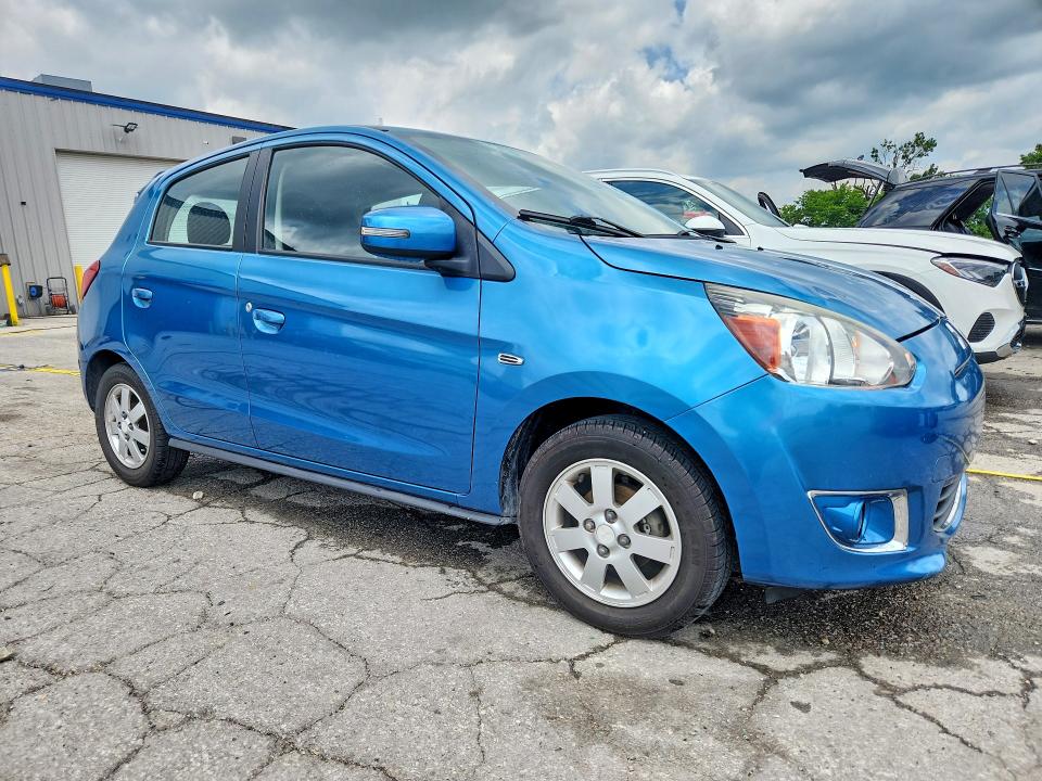 2015 Mitsubishi Mirage მანქანა იყიდება აუქციონზე, vin: ML32A4HJ5FH042431, აუქციონის ნომერი: 55797806