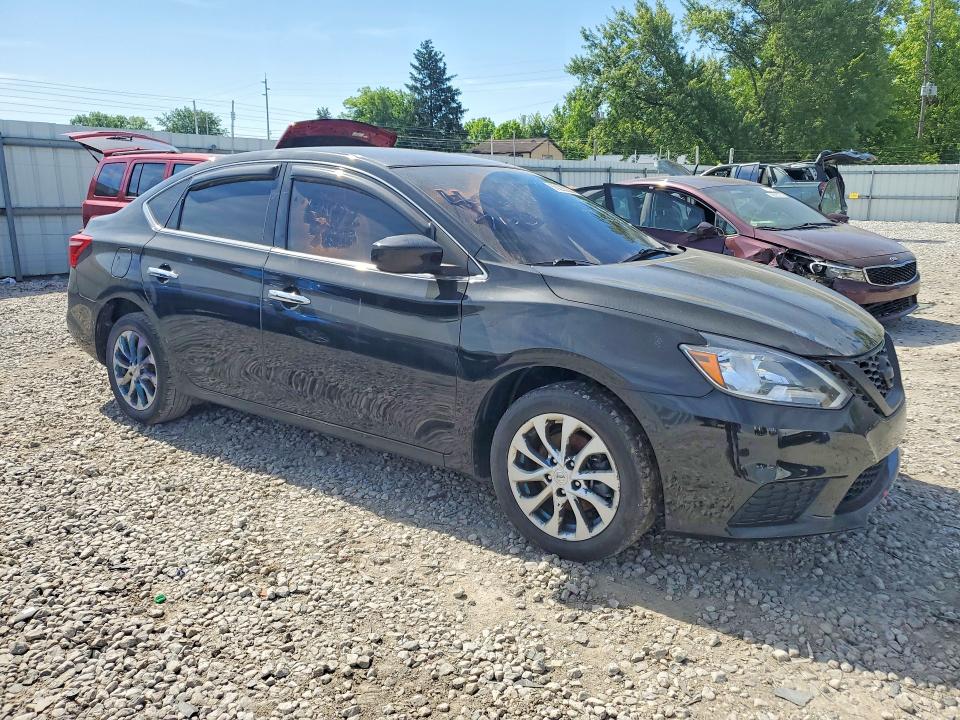 56228236 :رقم المزاد ، 3N1AB7AP5KY378488 vin ، 2019 Nissan Sentra مزاد بيع