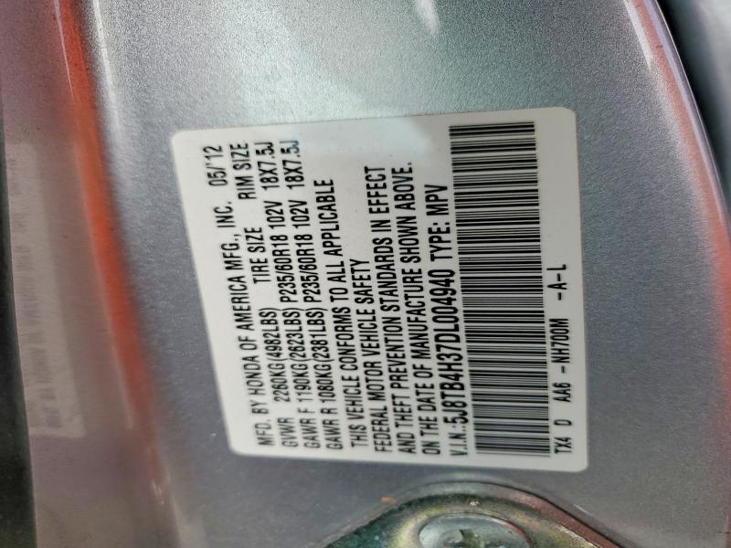 Продаж на аукціоні авто 2013 Acura Rdx, vin: 5J8TB4H37DL004940, номер лоту: 55869916