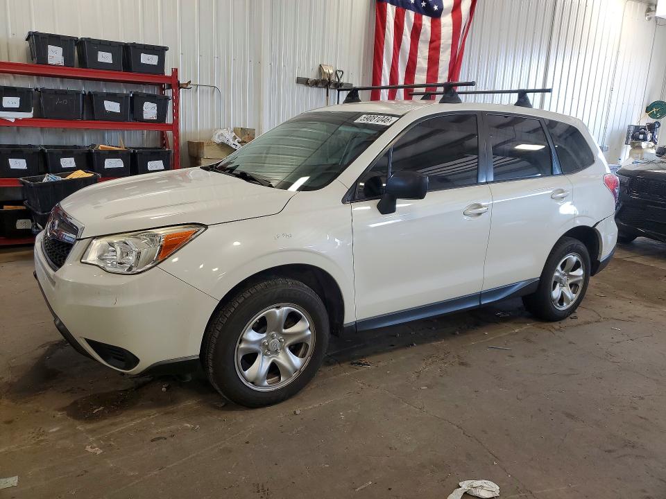 2016 Subaru Forester მანქანა იყიდება აუქციონზე, vin: JF2SJAAC4GH505895, აუქციონის ნომერი: 59081046