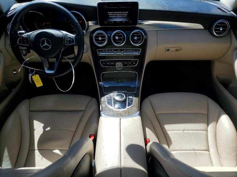 2018 Mercedes-benz C მანქანა იყიდება აუქციონზე, vin: WDDWF4JB8JR418924, აუქციონის ნომერი: 58272696