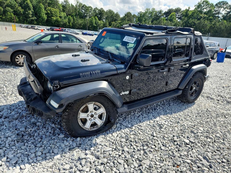 Продажа на аукционе авто 2018 Jeep Wrangler Unlimited, vin: 1C4HJXDN9JW200176, номер лота: 57633296