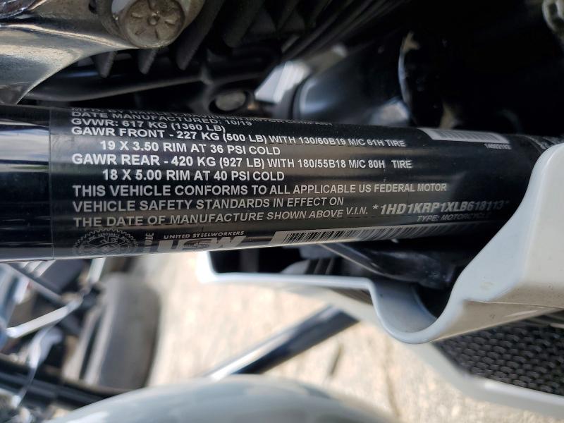 55497696 :رقم المزاد ، 1HD1KRP1XLB618113 vin ، 2020 Harley Davidson Flhxs مزاد بيع
