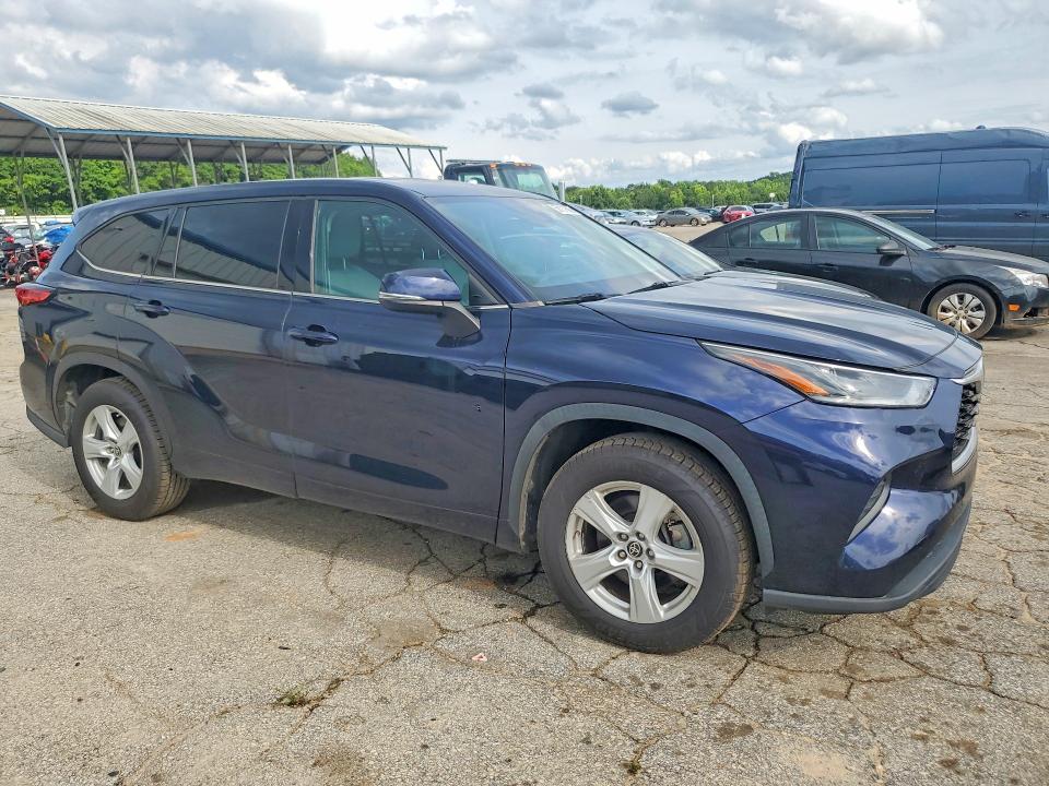 58127686 :رقم المزاد ، 5TDCZRAH0MS531777 vin ، 2021 Toyota Highlander مزاد بيع