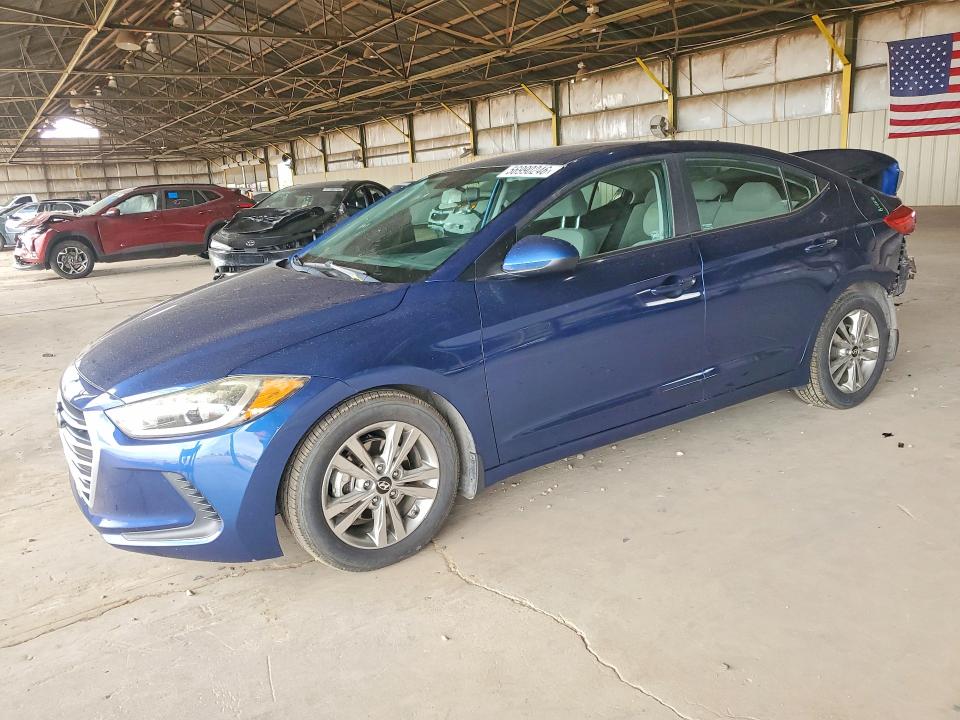 56990246 :رقم المزاد ، 5NPD84LF7JH374529 vin ، 2018 Hyundai Elantra مزاد بيع