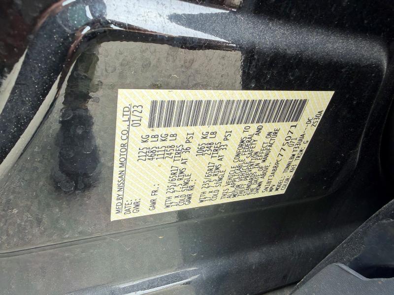 Aukcja sprzedaży 2023 Nissan Rogue, vin: 5N1BT3AB8PC775071, numer aukcji: 58568816