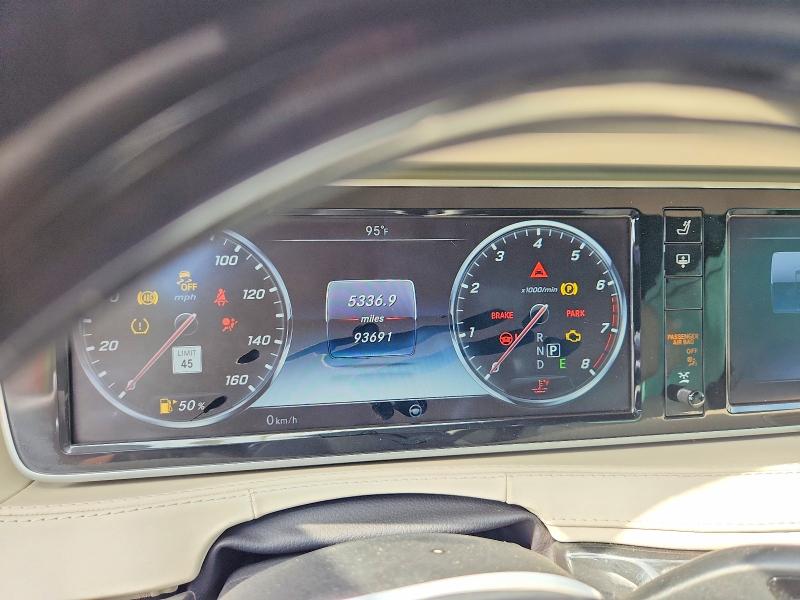 2017 Mercedes-benz S მანქანა იყიდება აუქციონზე, vin: WDDUG8FB7HA327673, აუქციონის ნომერი: 58909886