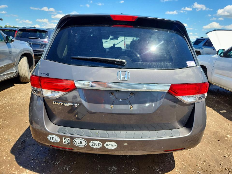 2014 Honda Odyssey მანქანა იყიდება აუქციონზე, vin: 5FNRL5H69EB037299, აუქციონის ნომერი: 56858686