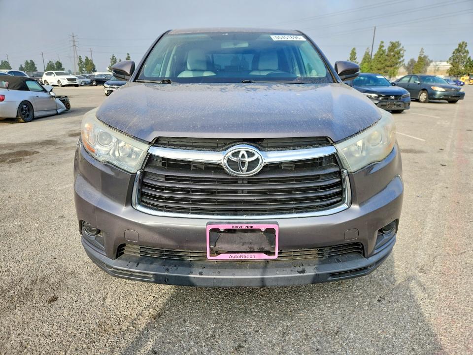 2015 Toyota Highlander მანქანა იყიდება აუქციონზე, vin: 5TDZKRFH8FS114241, აუქციონის ნომერი: 55451896