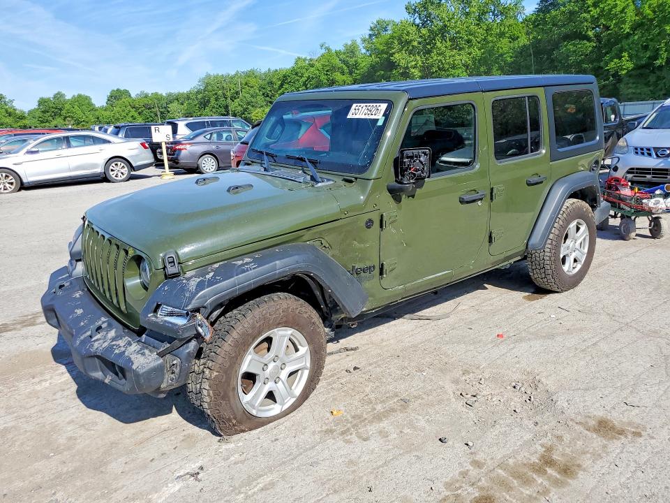 Aukcja sprzedaży 2021 Jeep Wrangler Unlimited, vin: 1C4HJXDN6MW788655, numer aukcji: 55175926