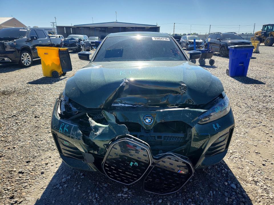 55654716 :رقم المزاد ، WBY33AW07PFP77069 vin ، 2023 Bmw I4 مزاد بيع