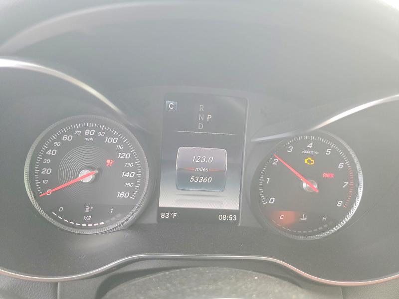 55740686 :رقم المزاد ، WDDWK4JB7JF659757 vin ، 2018 Mercedes-benz C مزاد بيع