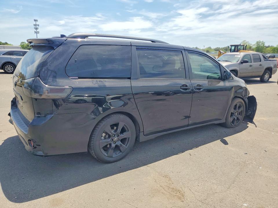 2020 Toyota Sienna მანქანა იყიდება აუქციონზე, vin: 5TDXZ3DC6LS035413, აუქციონის ნომერი: 55454916