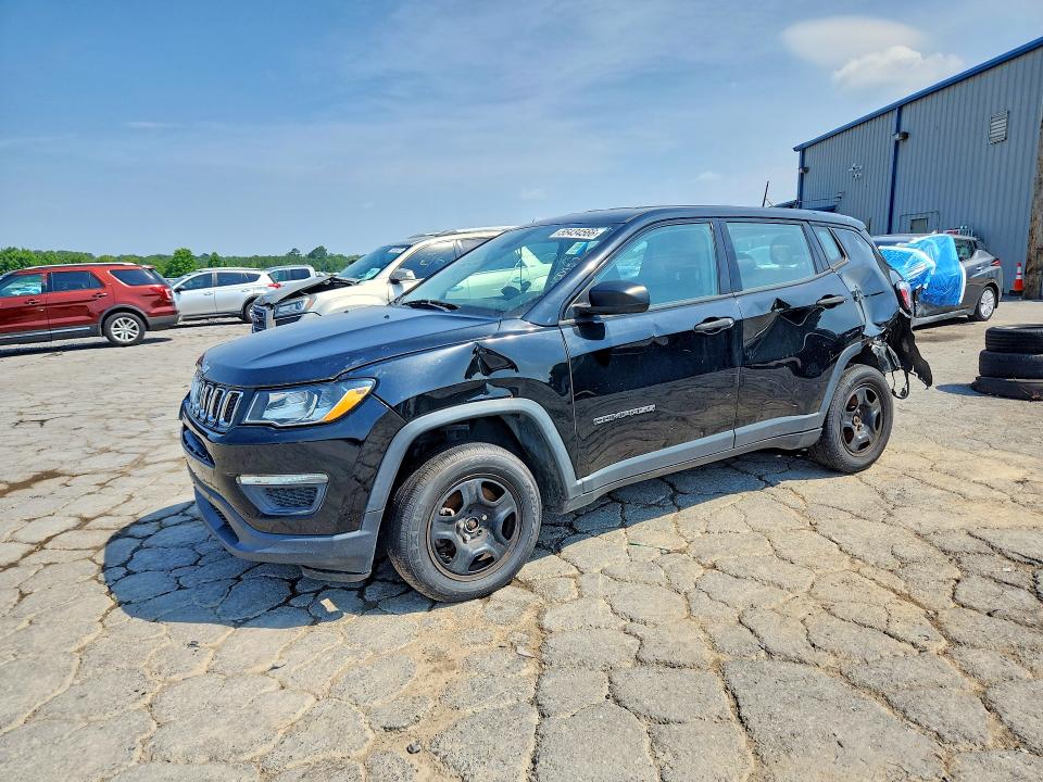 Auction sale of the 2018 Jeep Compass, vin: 3C4NJDAB8JT100457, lot number: 55434566