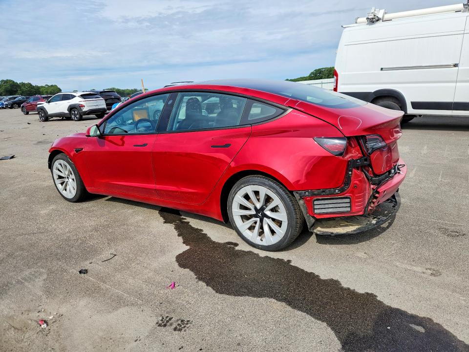 2022 Tesla Model 3 მანქანა იყიდება აუქციონზე, vin: 5YJ3E1EA6NF291151, აუქციონის ნომერი: 56150406