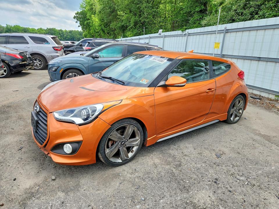 56414986 :رقم المزاد ، KMHTC6AE9FU229016 vin ، 2015 Hyundai Veloster مزاد بيع
