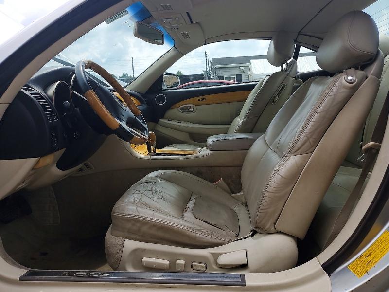 85633185 :رقم المزاد ، JTHFN48Y820004778 vin ، 2002 Lexus Sc مزاد بيع