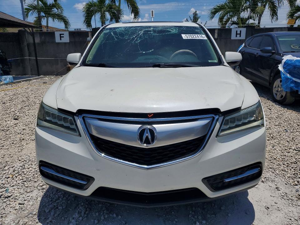 Продажа на аукционе авто 2016 Acura Mdx, vin: 5FRYD3H25GB016204, номер лота: 57022416