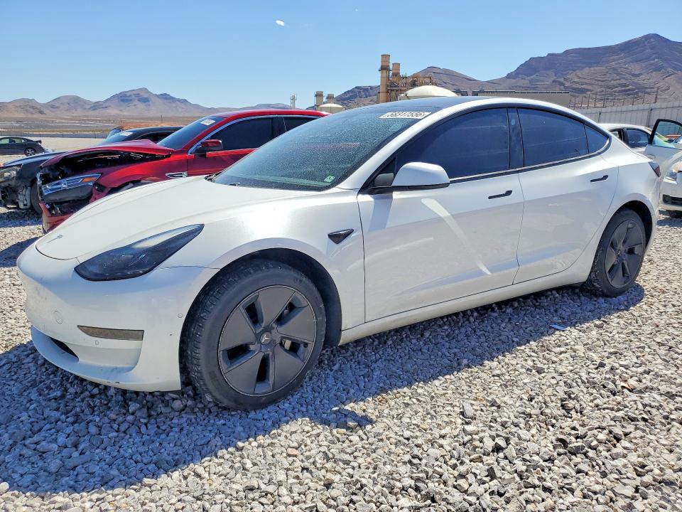 2021 Tesla Model 3 მანქანა იყიდება აუქციონზე, vin: 5YJ3E1EA5MF871019, აუქციონის ნომერი: 58317556
