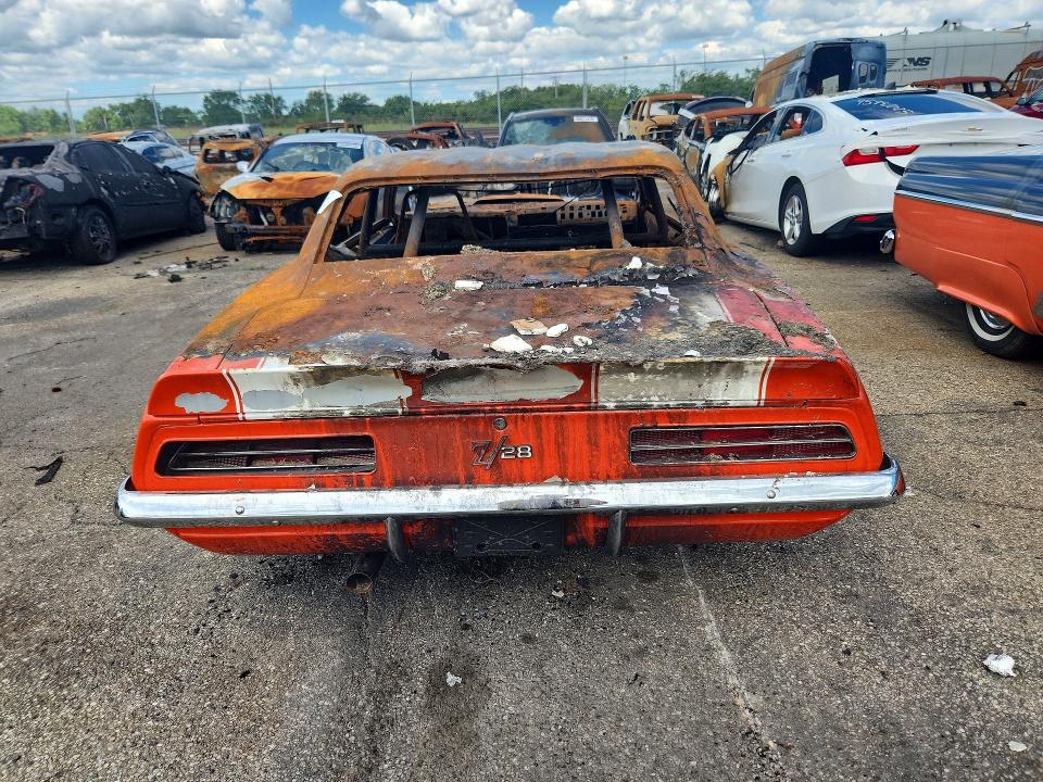 57307896 :رقم المزاد ، 124379N651270 vin ، 1969 Chevrolet Camaro مزاد بيع