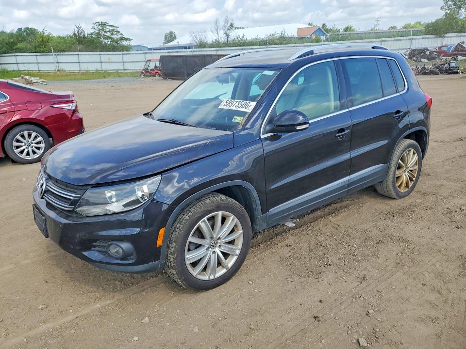 58973506 :رقم المزاد ، WVGAV3AXXEW538594 vin ، 2014 Volkswagen Tiguan مزاد بيع