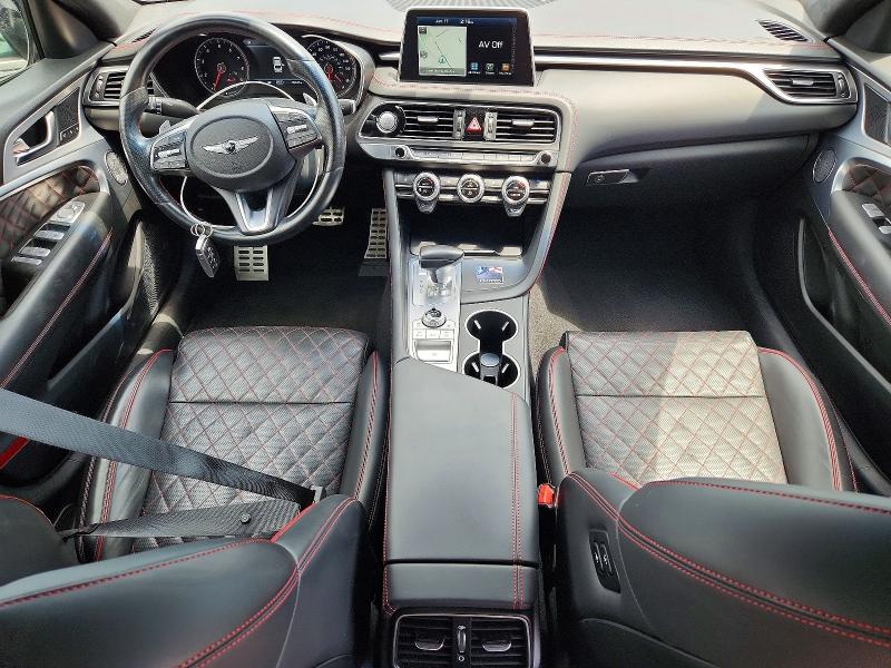 57550436 :رقم المزاد ، KMTG44LA1KU012699 vin ، 2019 Genesis G70 مزاد بيع
