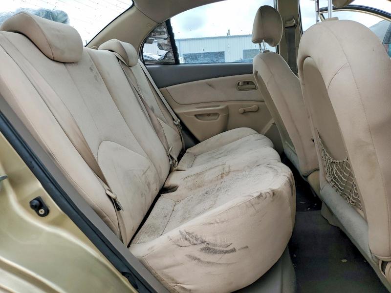 2009 Kia Rio მანქანა იყიდება აუქციონზე, vin: KNADE223396519198, აუქციონის ნომერი: 58415776