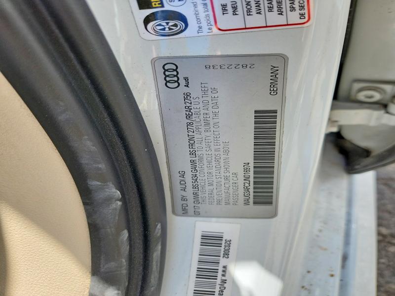 Продаж на аукціоні авто 2018 Audi A6, vin: WAUG3AFC2JN016974, номер лоту: 58267456