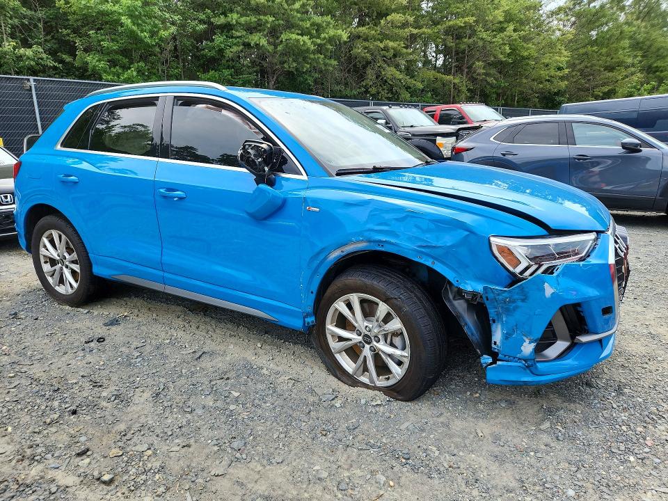 2023 Audi Q3 მანქანა იყიდება აუქციონზე, vin: WA1DECF38P1137790, აუქციონის ნომერი: 58478946