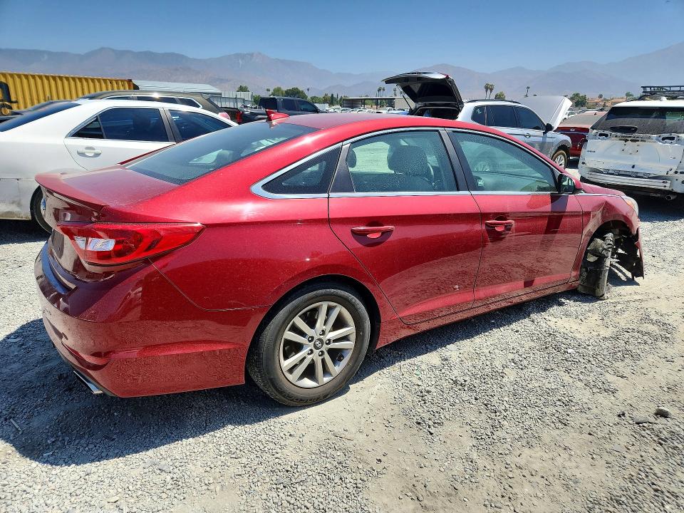 58727886 :رقم المزاد ، 5NPE24AF4FH137092 vin ، 2015 Hyundai Sonata مزاد بيع