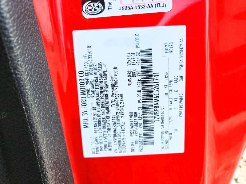 Продаж на аукціоні авто 2012 Ford Mustang, vin: 1ZVBP8AM6C5261741, номер лоту: 57590346
