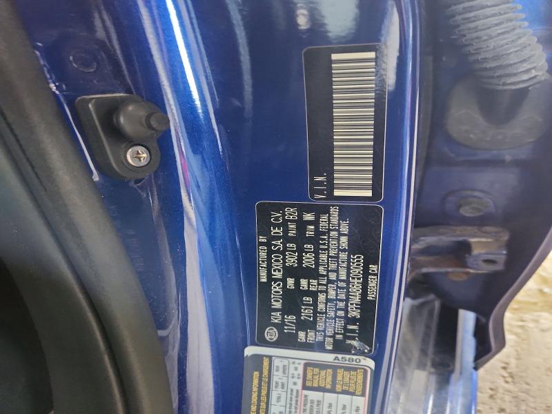 56191496 :رقم المزاد ، 3KPFN4A86HE090555 vin ، 2017 Kia Forte مزاد بيع