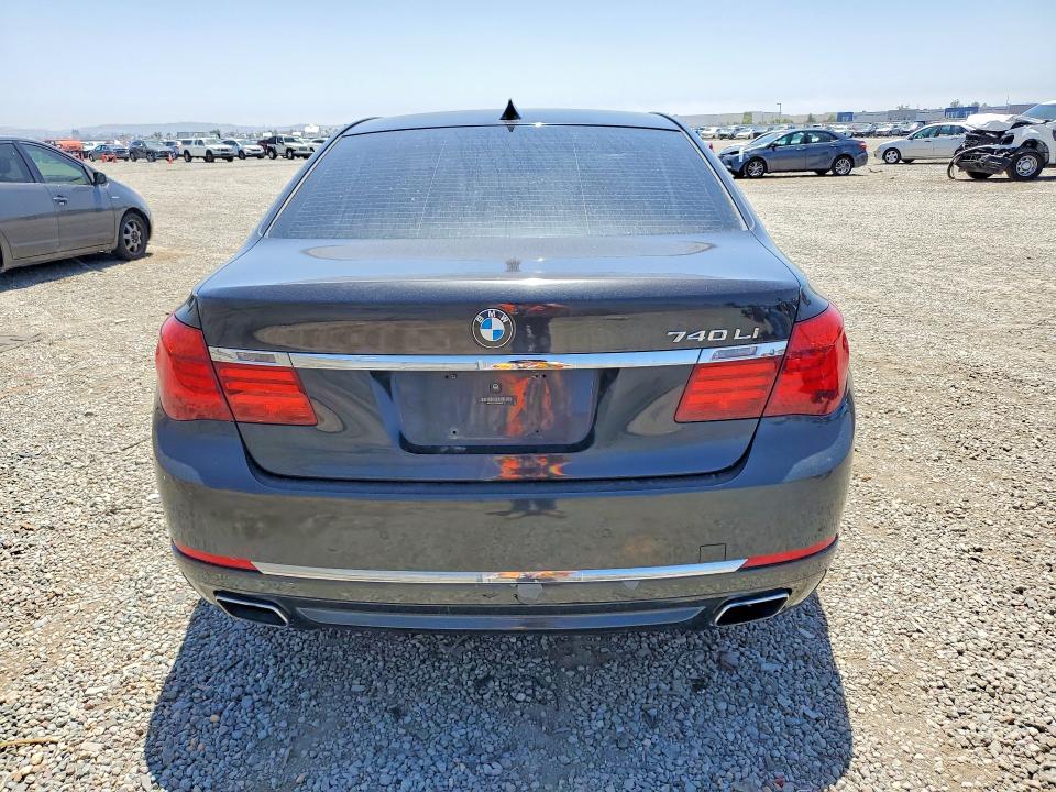 Продаж на аукціоні авто 2013 Bmw 740, vin: WBAYE4C52DDW22744, номер лоту: 55636256