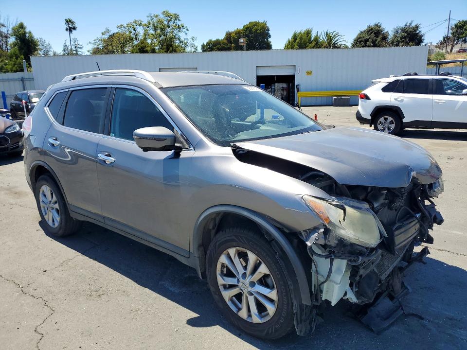 2016 Nissan Rogue მანქანა იყიდება აუქციონზე, vin: KNMAT2MV8GP601395, აუქციონის ნომერი: 58915756
