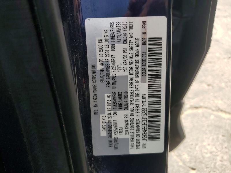Продажа на аукционе авто 2014 Mazda Cx-5, vin: JM3KE4BE9E0315288, номер лота: 55469856