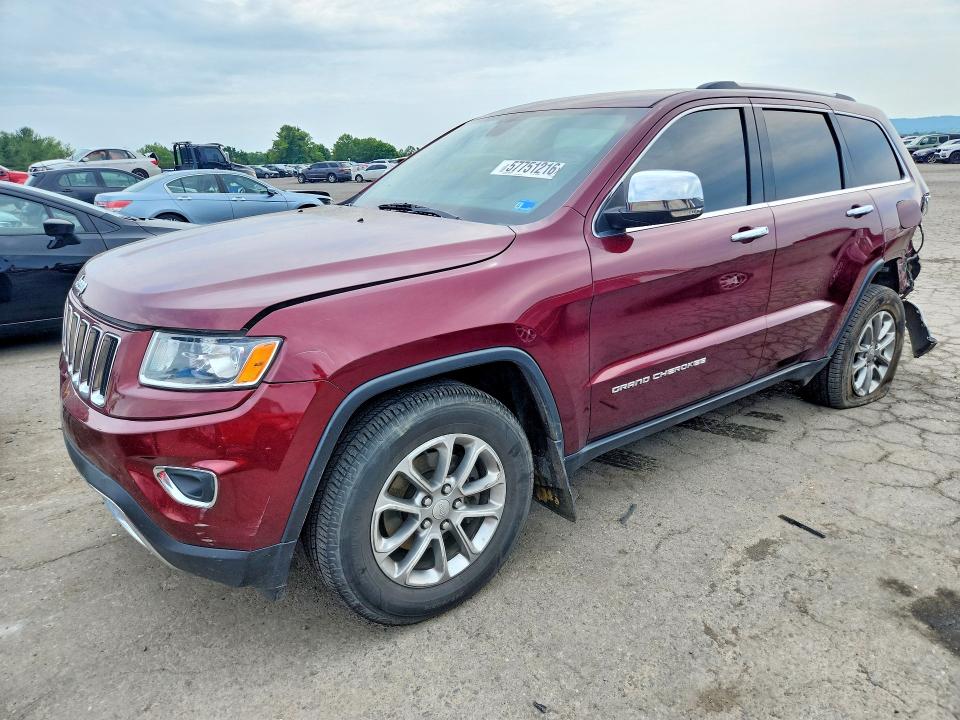2016 Jeep Grand Cherokee მანქანა იყიდება აუქციონზე, vin: 1C4RJFBG6GC304847, აუქციონის ნომერი: 57751216