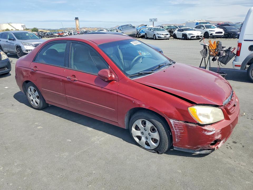 Продаж на аукціоні авто 2004 Kia Spectra, vin: KNAFE122745036905, номер лоту: 56540436