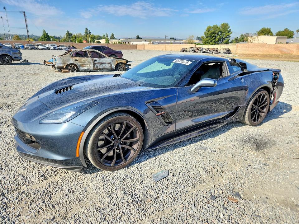 Auction sale of the 2019 Chevrolet Corvette, vin: 1G1YW2D74K5118457, lot number: 58336076