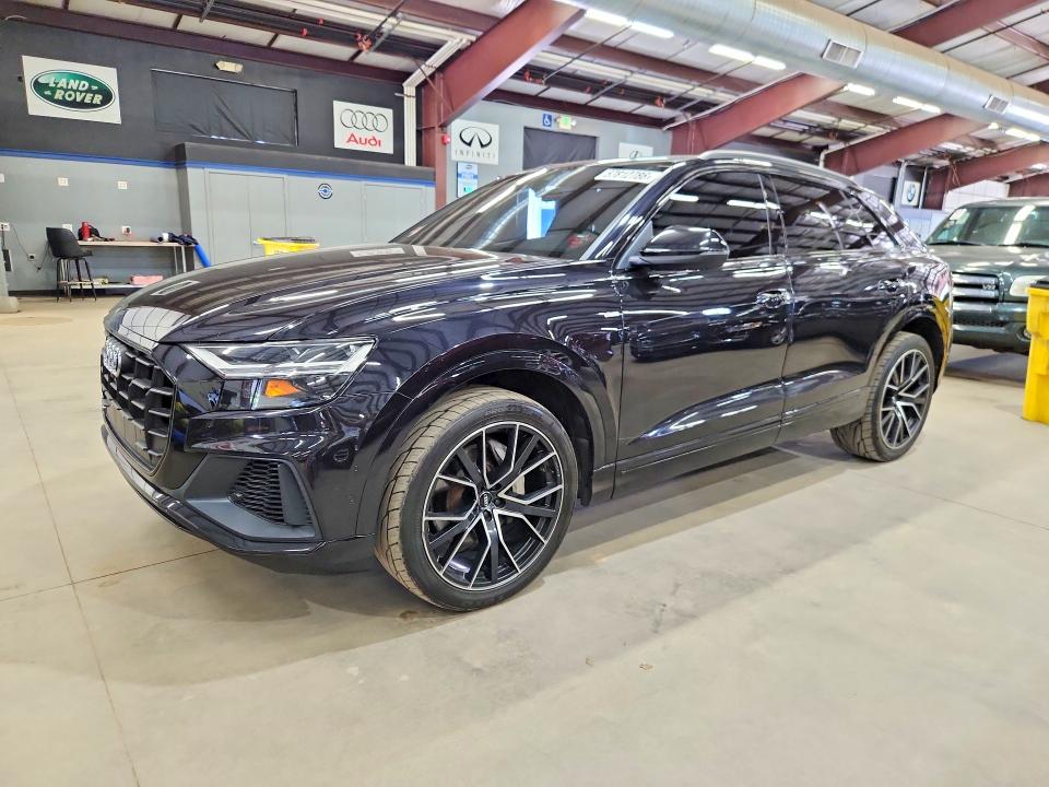 57812786 :رقم المزاد ، WA1DVAF11KD028727 vin ، 2019 Audi Q8 مزاد بيع