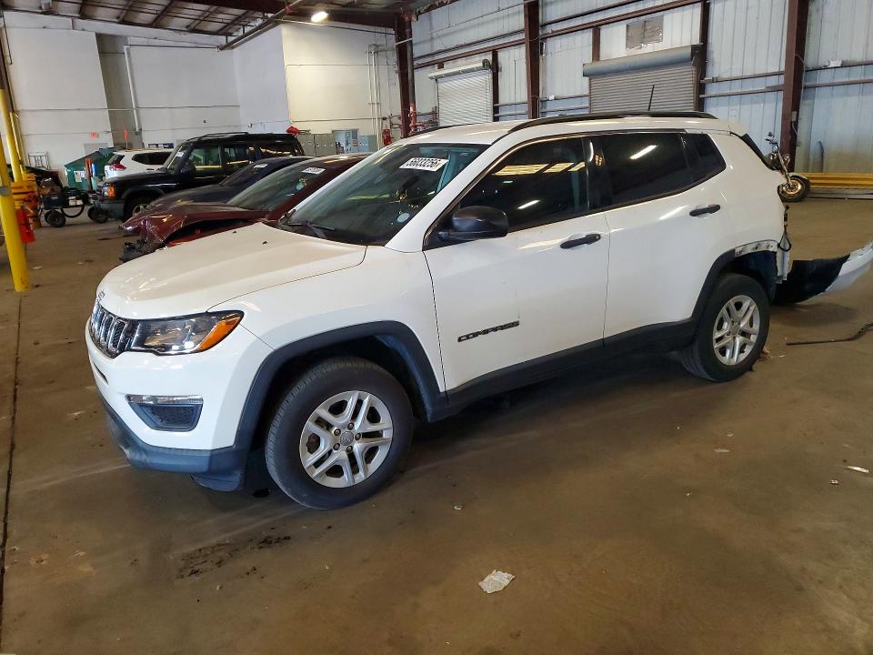 Продажа на аукционе авто 2019 Jeep Compass, vin: 3C4NJDAB2KT595725, номер лота: 56033256