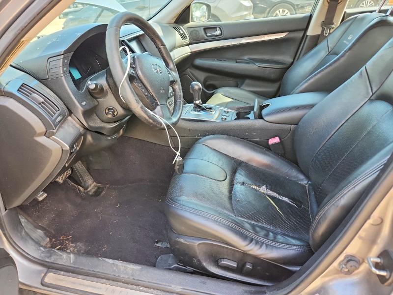 2010 Infiniti G37 Sedan მანქანა იყიდება აუქციონზე, vin: JN1CV6AR7AM461644, აუქციონის ნომერი: 58807016