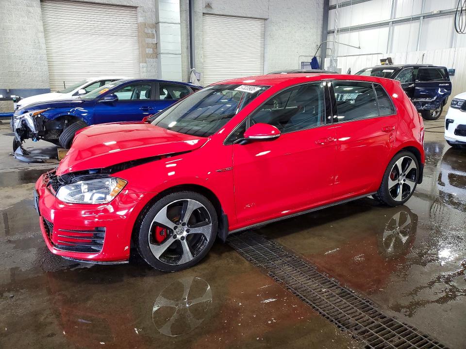57320906 :رقم المزاد ، 3VW4T7AU4HM077141 vin ، 2017 Volkswagen Gti مزاد بيع