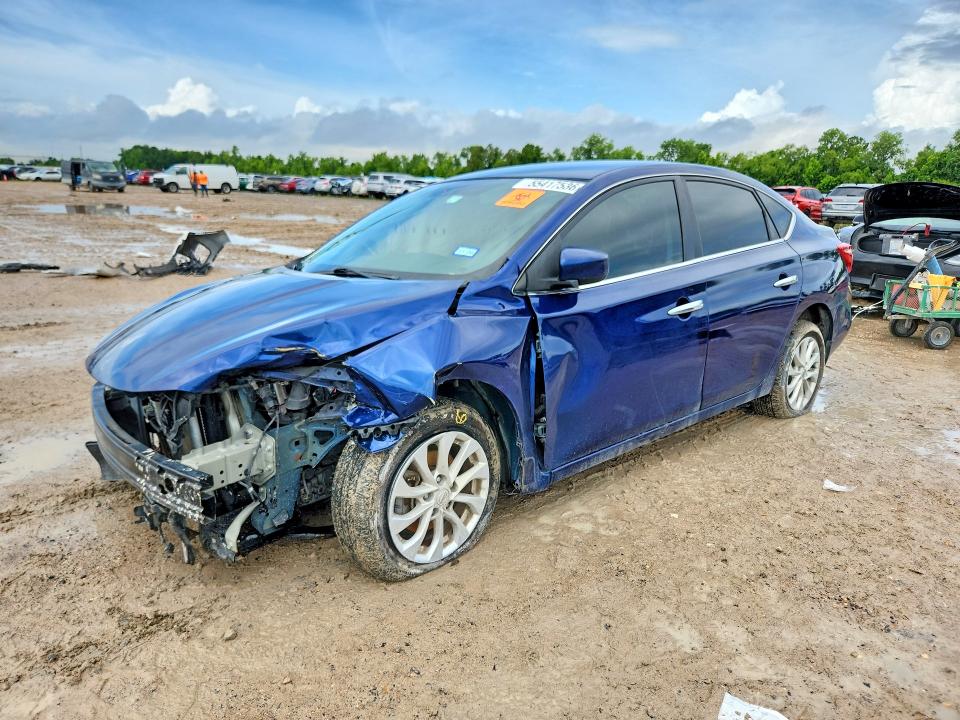 Продаж на аукціоні авто 2019 Nissan Sentra, vin: 3N1AB7AP1KY382277, номер лоту: 55417536