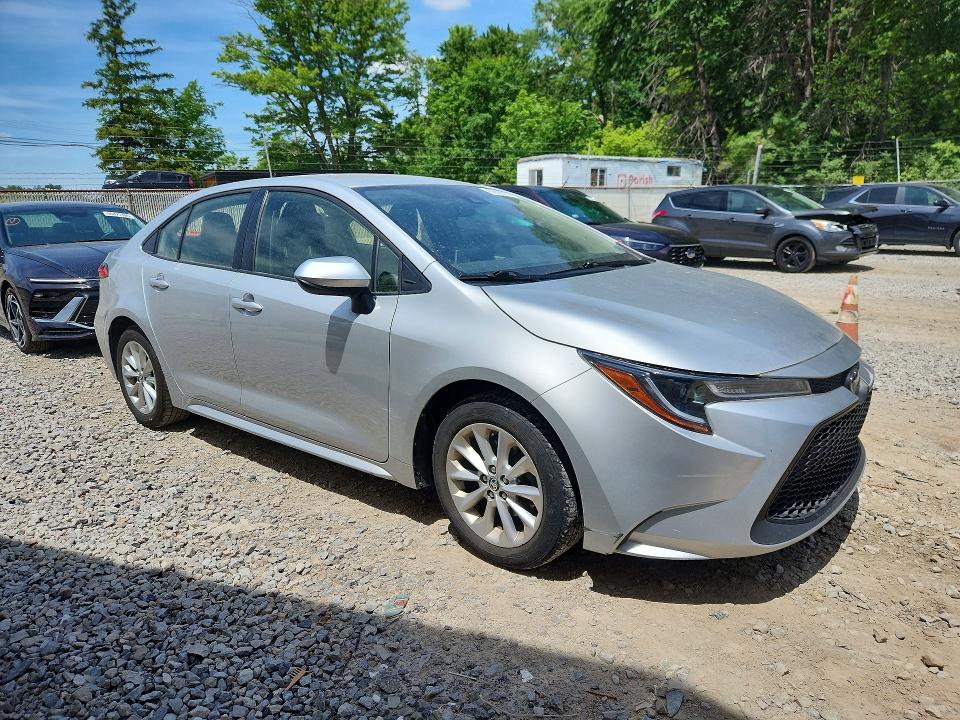 55937856 :رقم المزاد ، JTDEPMAE4MJ137560 vin ، 2021 Toyota Corolla مزاد بيع
