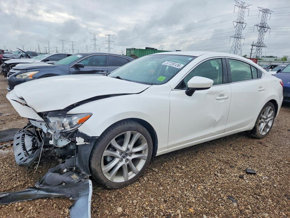 2014 Mazda 6 მანქანა იყიდება აუქციონზე, vin: JM1GJ1V67E1140675, აუქციონის ნომერი: 57726126