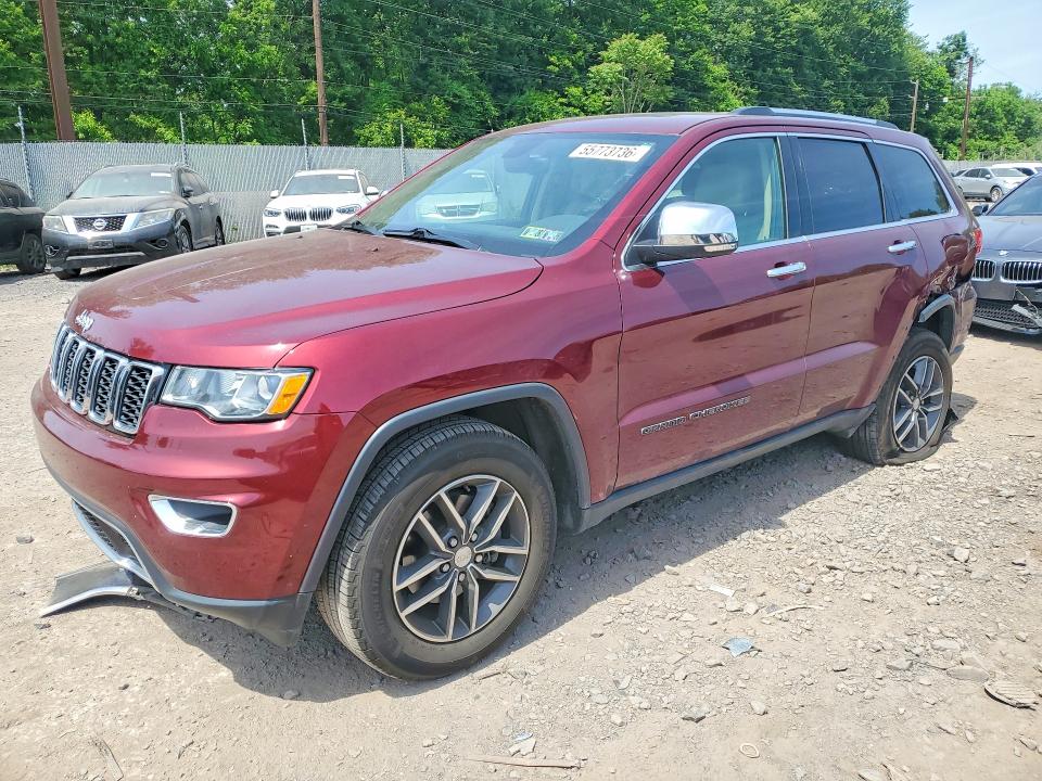 2017 Jeep Grand Cherokee მანქანა იყიდება აუქციონზე, vin: 1C4RJFBG5HC849262, აუქციონის ნომერი: 55773736