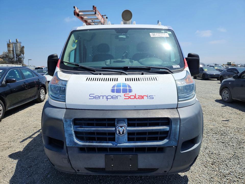 2017 Ram Promaster 1500 მანქანა იყიდება აუქციონზე, vin: 3C6TRVAG7HE552455, აუქციონის ნომერი: 56173396