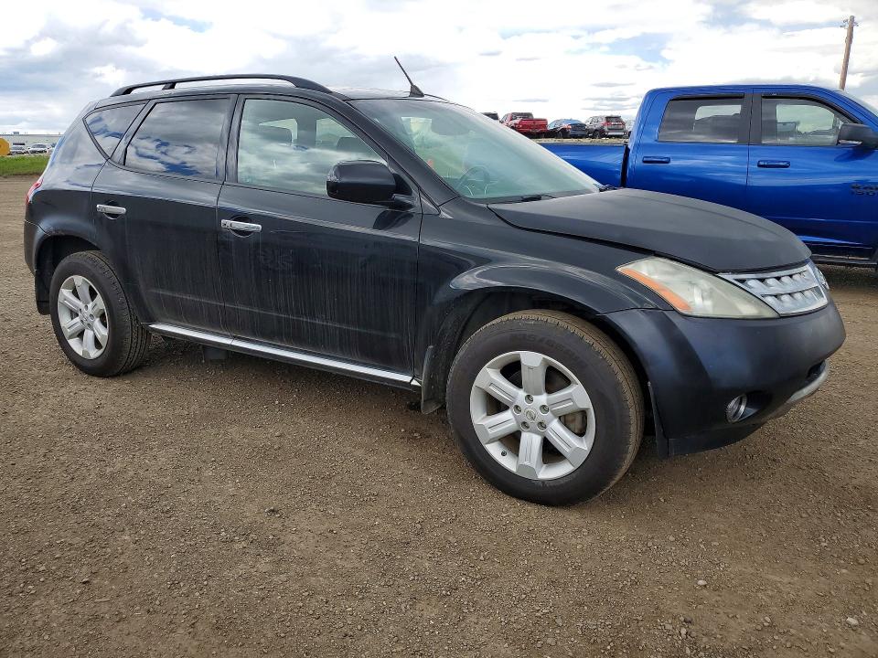 2005 Nissan Murano მანქანა იყიდება აუქციონზე, vin: JN8AZ08W05W427125, აუქციონის ნომერი: 56655366